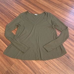 Free people thermal long sleeves size L